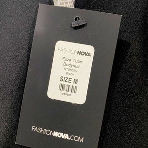 Fashion Nova Eliza Tube Bodysuit